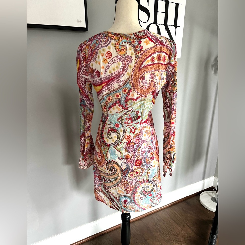 Athleta Paisley Swim Cover-Up - Picture 3 of 6